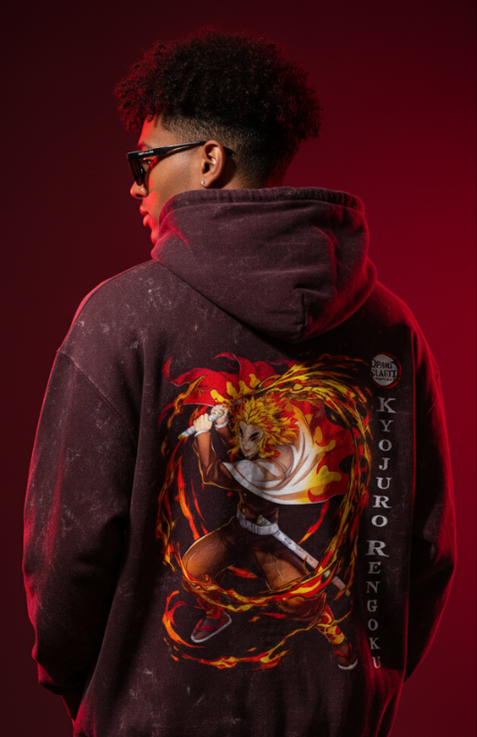 Unisex Acid Washed Hoodie