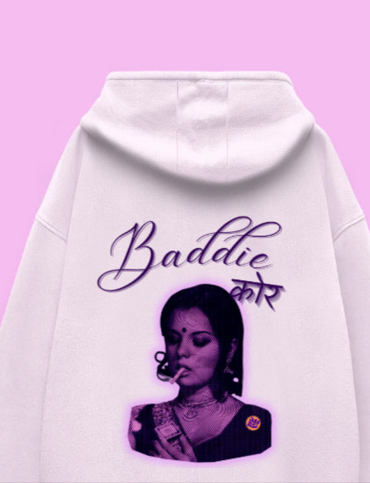 Baddie baby pink Hoodie