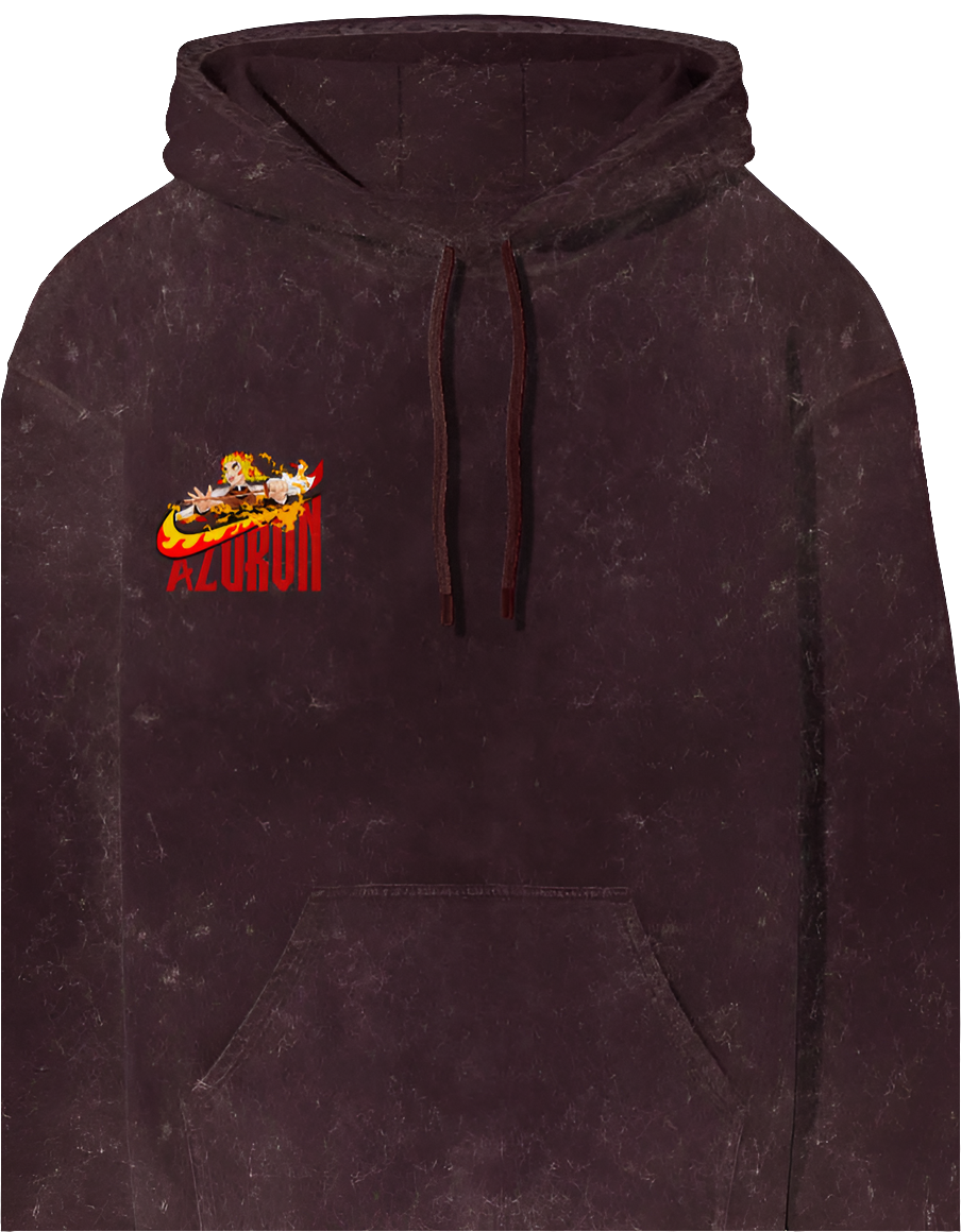 Unisex Acid Washed Hoodie